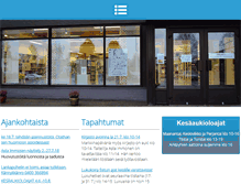 Tablet Screenshot of kirjasto.soini.fi